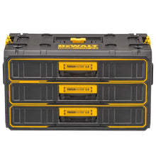 Load image into Gallery viewer, DEWALT DWST08330 ToughSystem 2.0 Tool Case - 3-Drawer Heavy-Duty Storage Box with Quick-Close Ball-Bearing Slides
