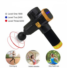 Load image into Gallery viewer, Massage Gun - Dynamic Deep Tissue Therapy for Muscle Relaxation and Pain Relief, Vibrator Shaping Back and Foot Massager
