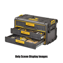 Load image into Gallery viewer, DEWALT DWST08330 ToughSystem 2.0 Tool Case - 3-Drawer Heavy-Duty Storage Box with Quick-Close Ball-Bearing Slides
